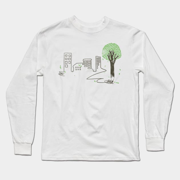 Raw Material Long Sleeve T-Shirt by Tobe_Fonseca